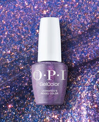 OPI Leonardo's Model Color Purple Gel Nail Polish