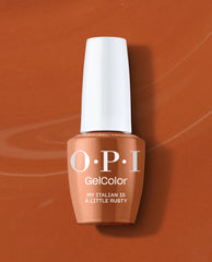 OPI My Italian is a Little Rusty Orange Gel Nail Polish