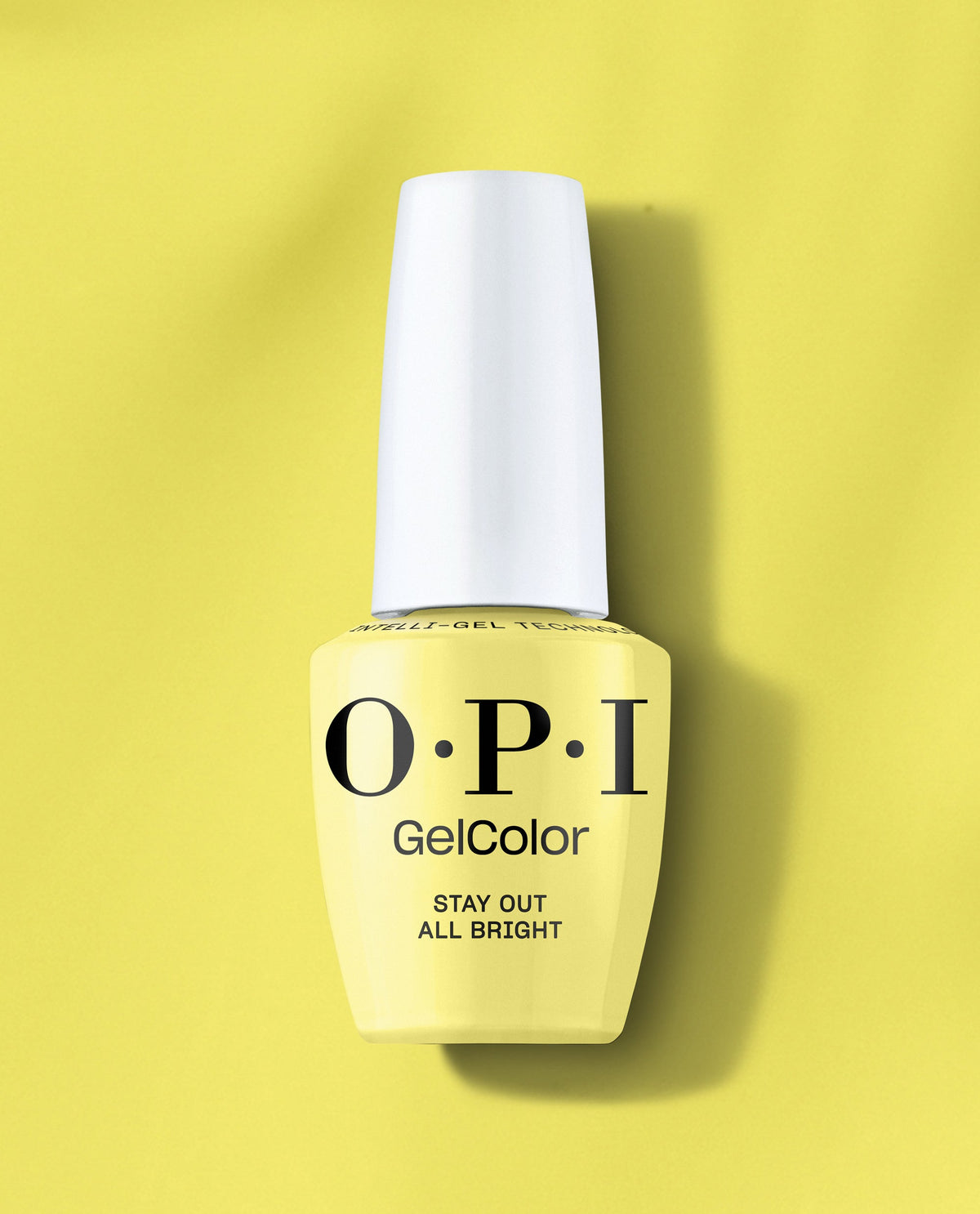 OPI Stay Out All Bright Yellow Gel Nail Polish