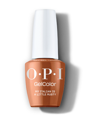 OPI My Italian is a Little Rusty Orange Gel Nail Polish -pack_shot