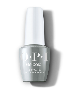 OPI Suzi Talks with Her Hands Gray Gel Nail Polish -pack_shot