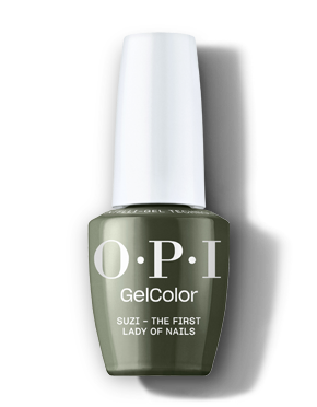 Suzi - The First Lady of Nails Green Gel Nail Polish -pack_shot