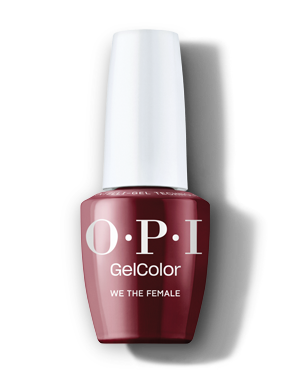 OPI We the Female Red Gel Nail Polish -pack_shot