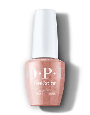 OPI Worth a Pretty Penne Metallic Gel Nail Polish -pack_shot