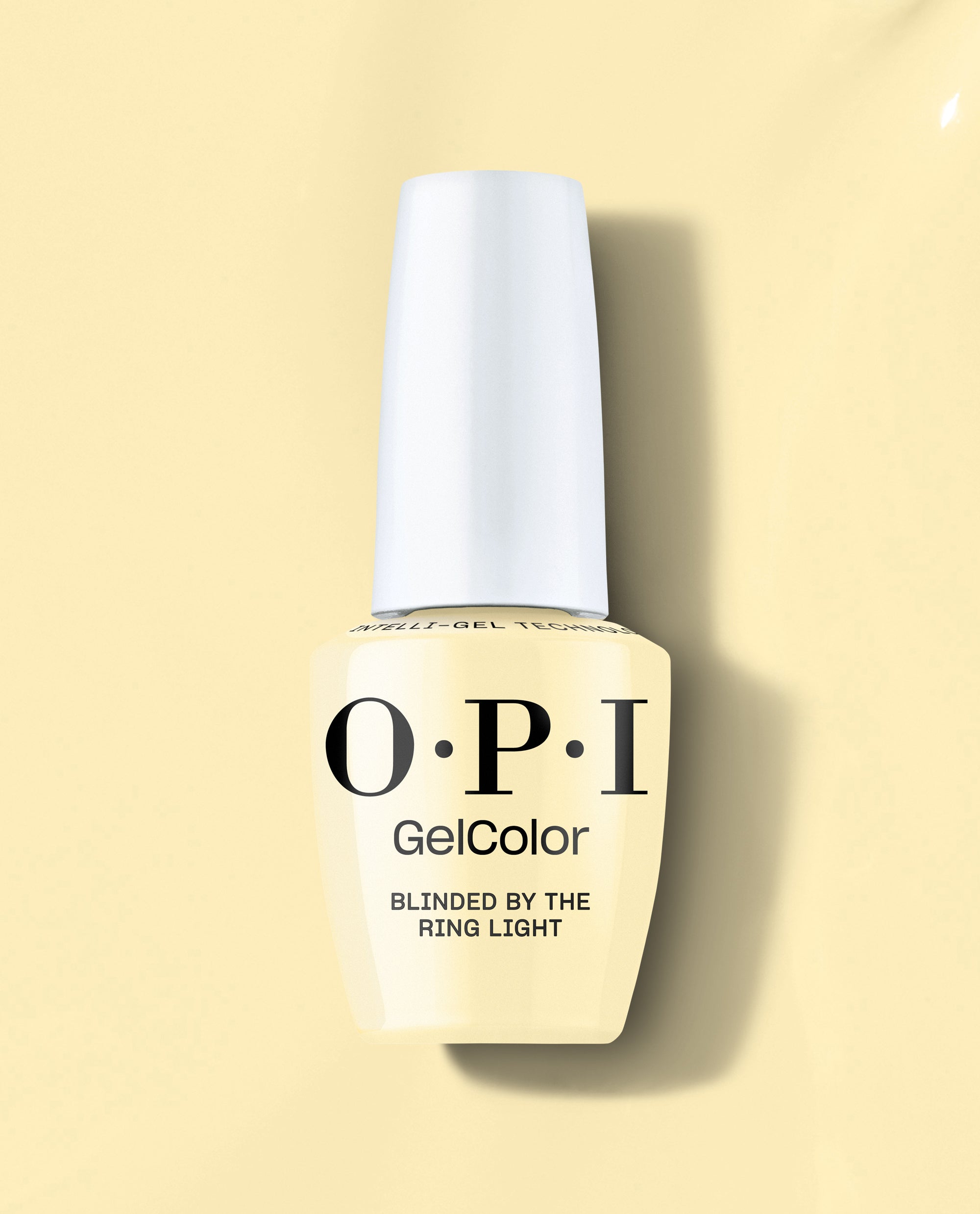 OPI Blinded by the Ring Light Yellow Gel Nail Polish