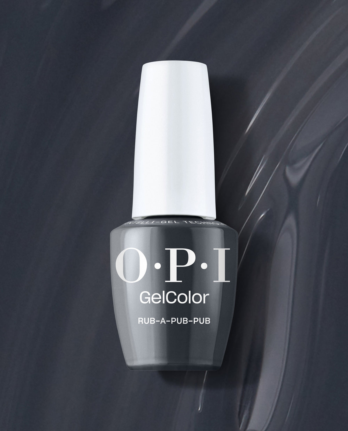 OPI Rub-a-Pub-Pub Gray Gel Nail Polish