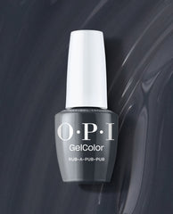 OPI Rub-a-Pub-Pub Gray Gel Nail Polish