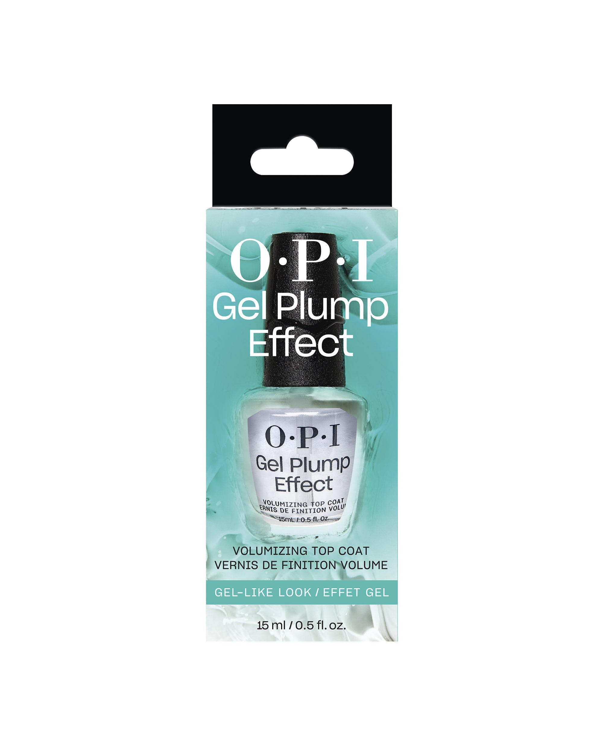 OPI Gel Plump Effect Top Coat Top & Base Coats Pack Shot