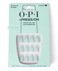 OPI Gelato on My Mind - Short Blue Press-on Nails