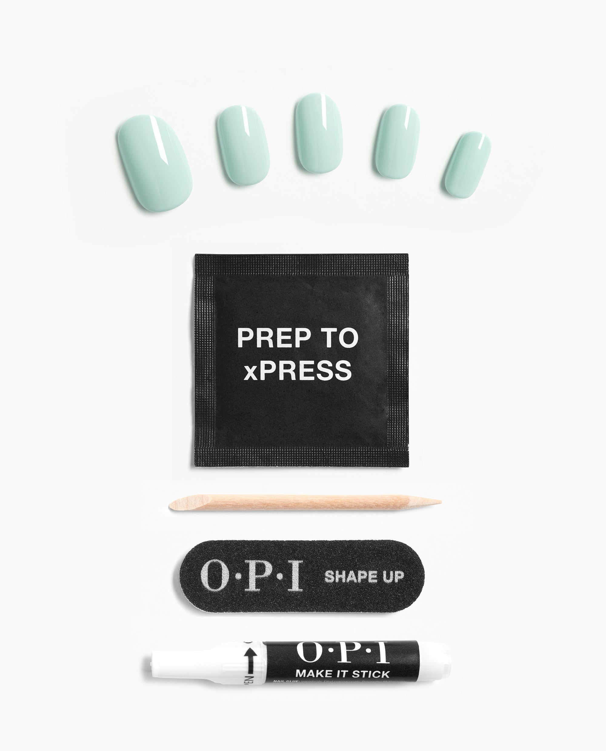 OPI Gelato on My Mind - Short Blue Press-on Nails Product