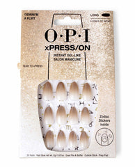 OPI Gemini'm a Flirt Neutral Press On Nails & Nail Stickers