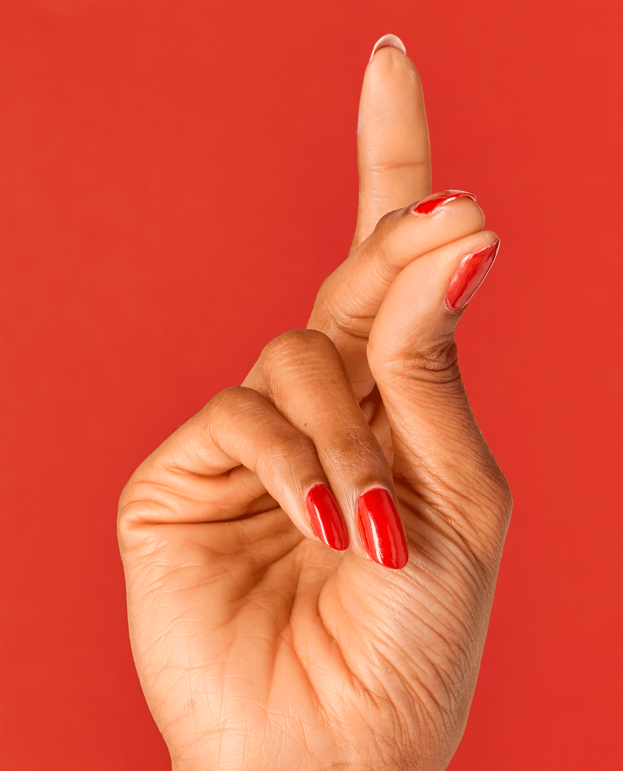 OPI Gimme a Lido Kiss Red Dipping Powder GIF