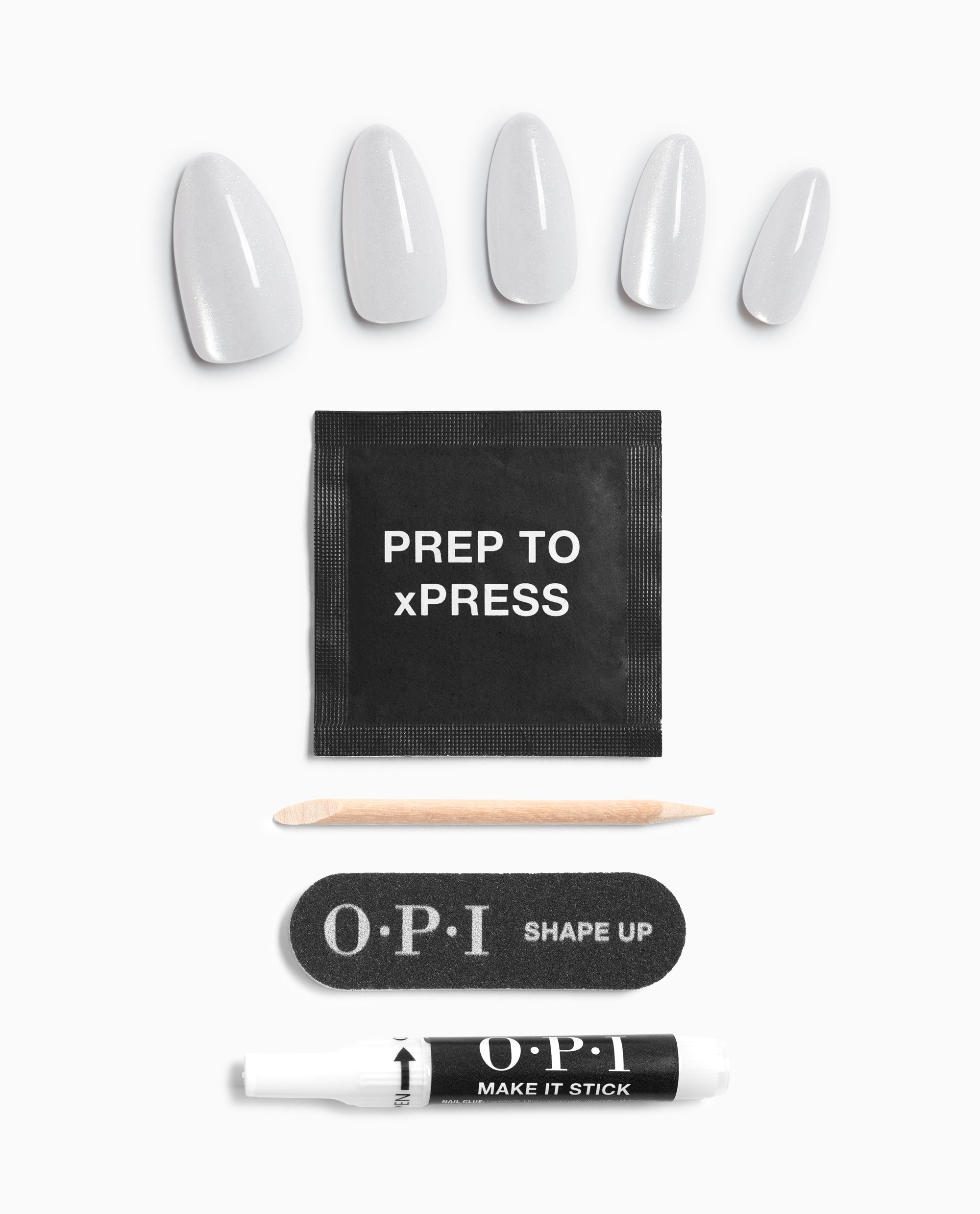 OPI xPRESS/ON White Velvet Press-on Nails Product