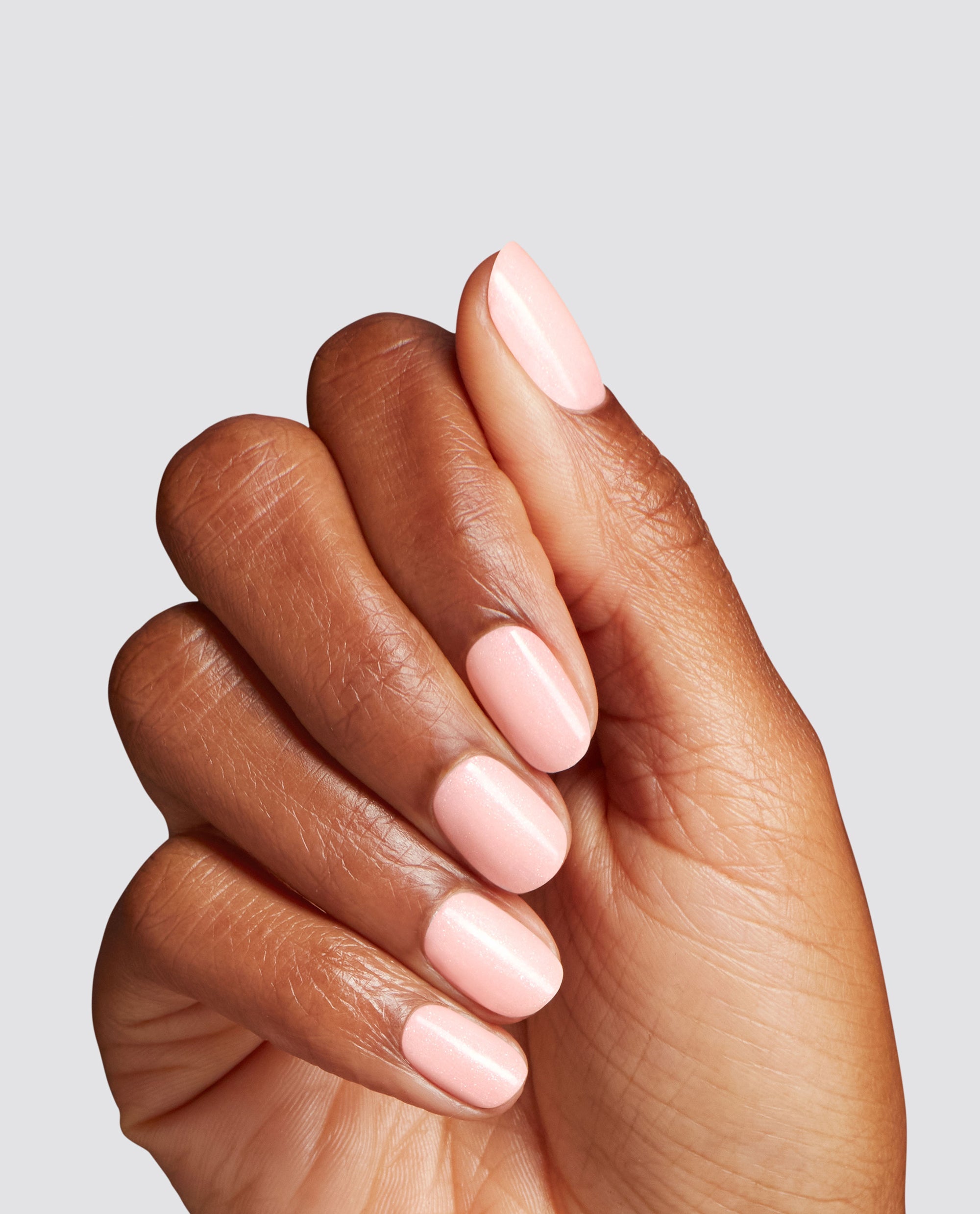 Glazed Donut Pink At-home Gel Nail Polish Mani