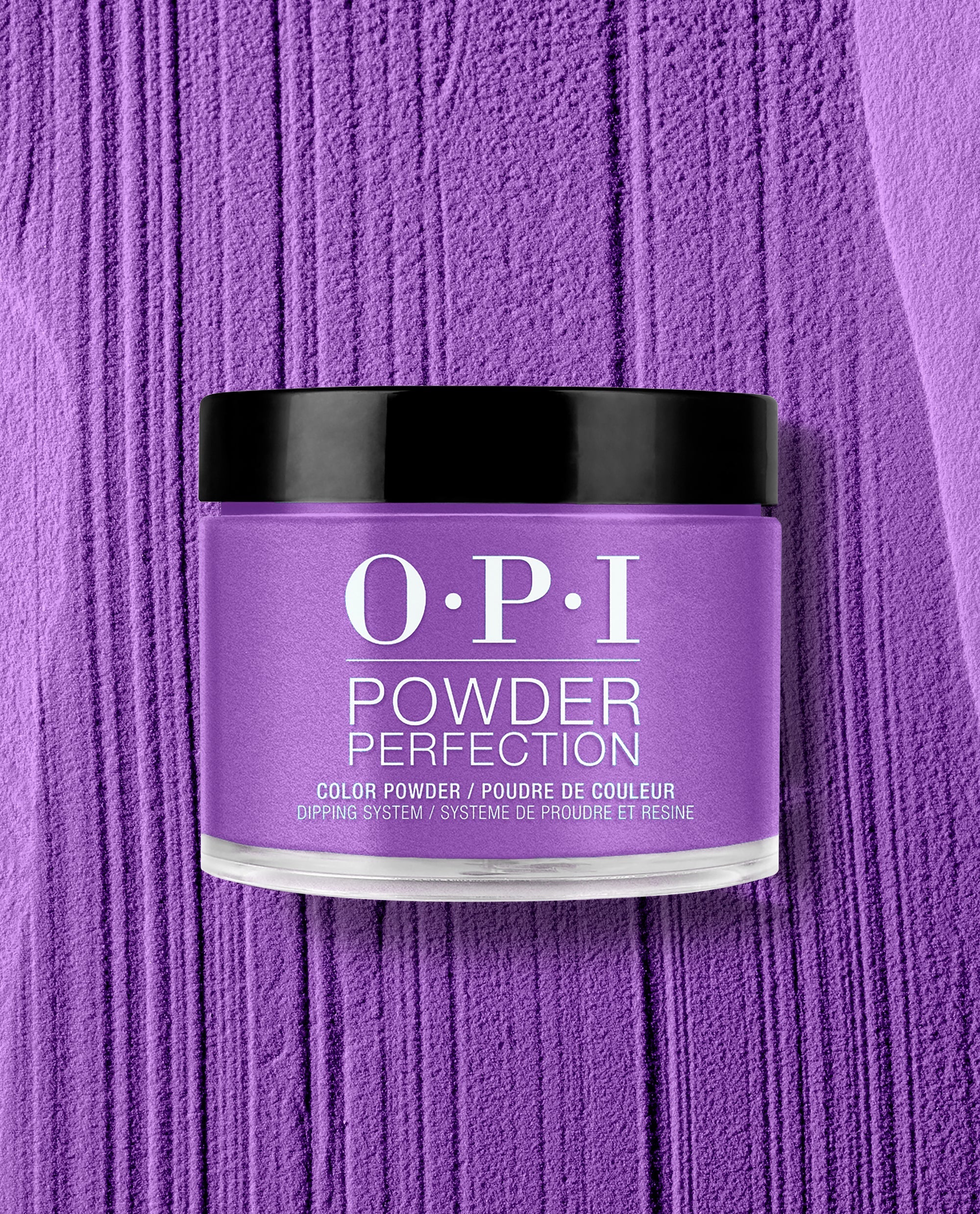 Glowin' on Vacay Bright Purple Nail Dip Powder