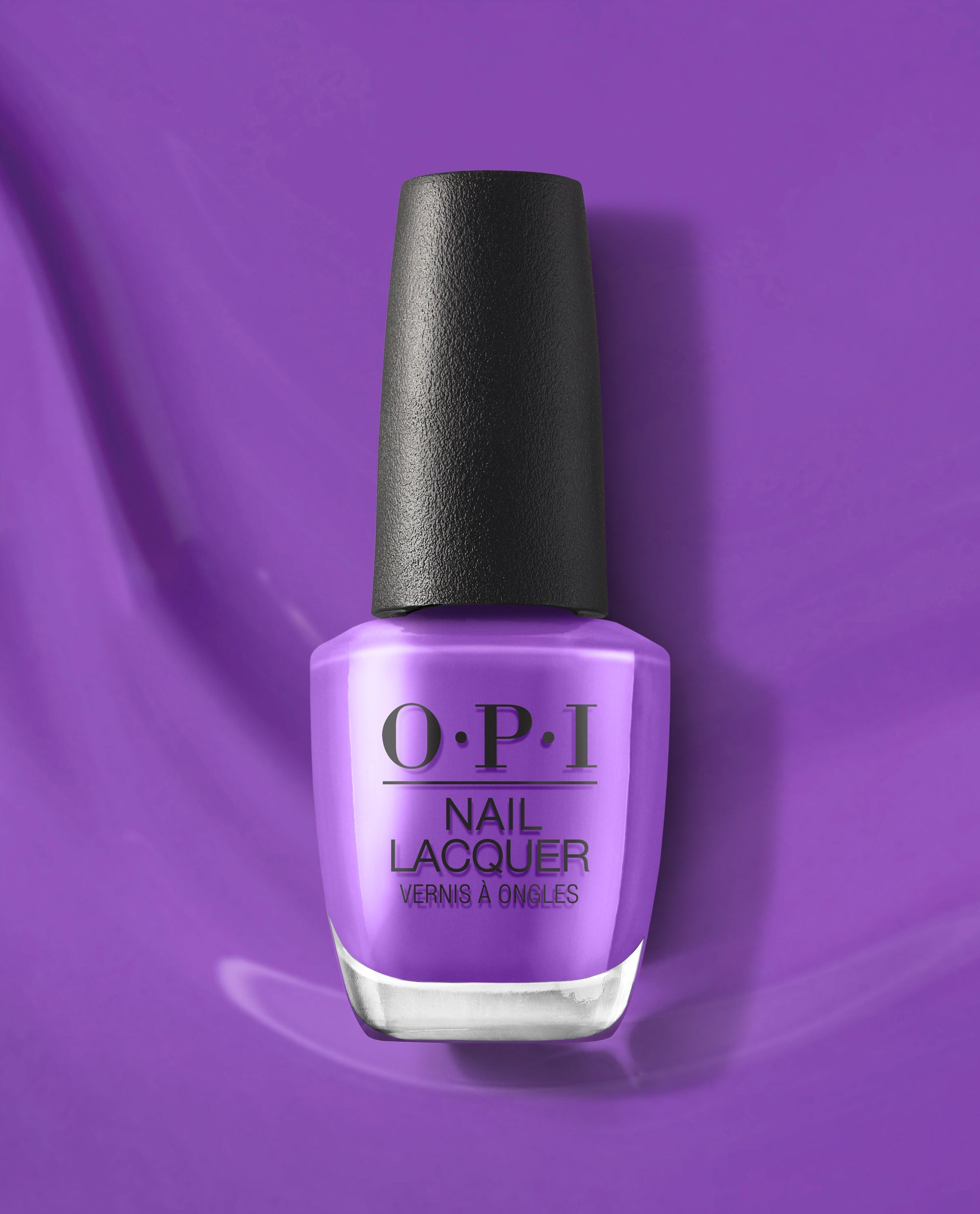Glowin' on Vacay Bright Purple Nail Polish