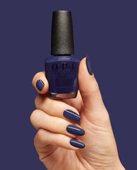 Havin’ a Candy Ol’ Time Blue Nail Polish Hand and Bottle