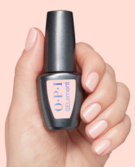 Hear Me-ow Nude At-home Gel Nail Polish Hand and Bottle