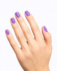 Here Plums the Sun Bright Purple Long Lasting Nail Polish Mani