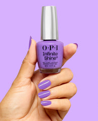 Here Plums the Sun Bright Purple Long Lasting Nail Polish Hand and Product