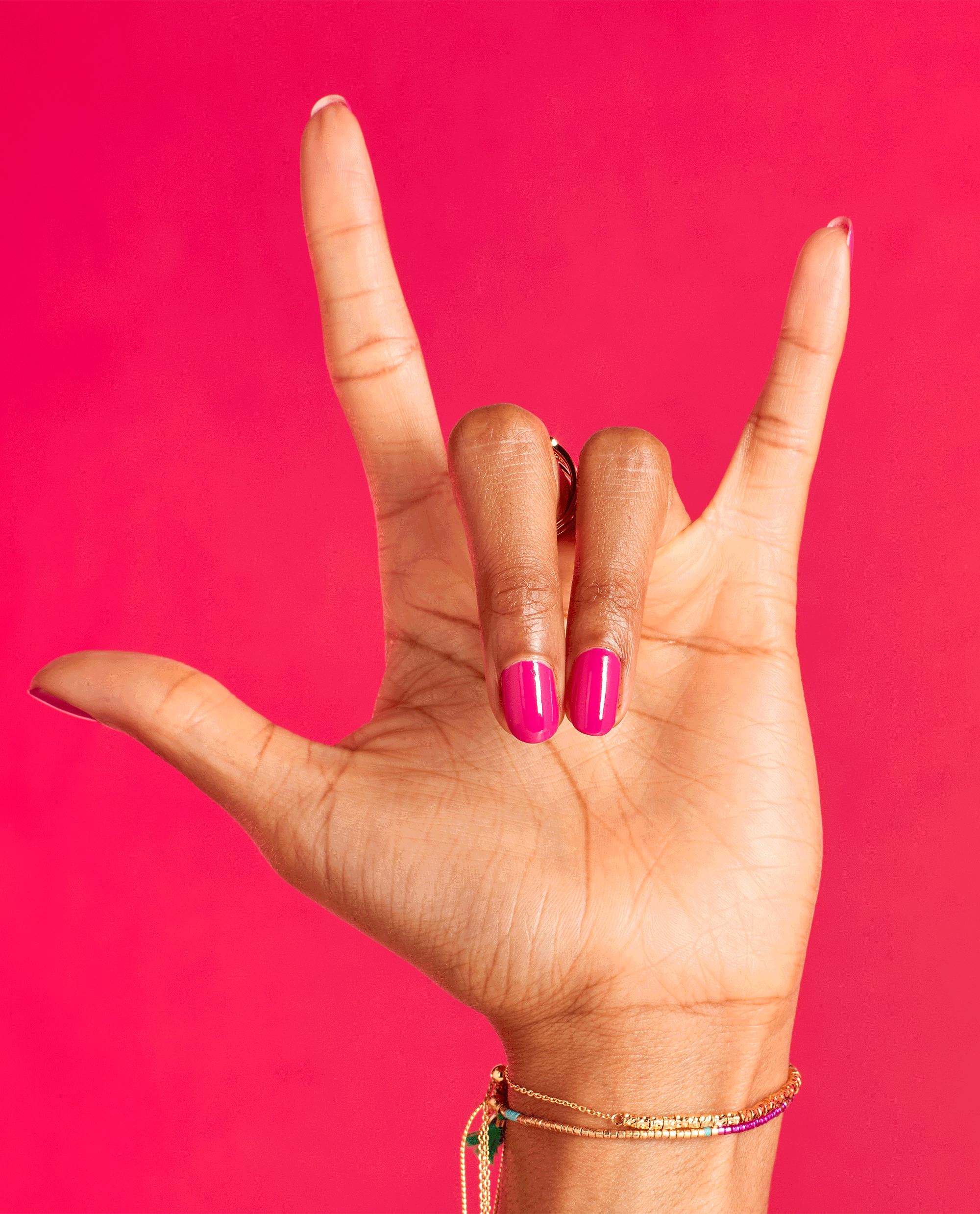 OPI Hurry-juku Get this Color! Pink Nail Polish GIF