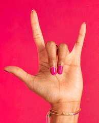 OPI Hurry-juku Get this Color! Pink Nail Polish GIF