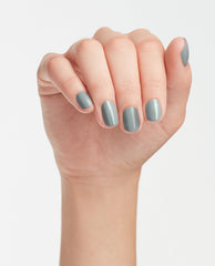 OPI I Can Never Hut Up Gray Nail Polish Mani