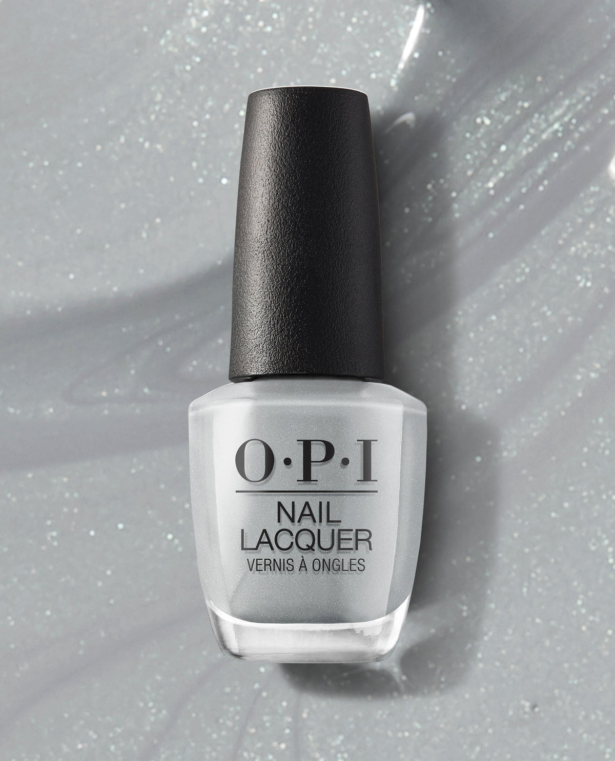 OPI I Can Never Hut Up Gray Nail Polish