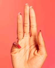 OPI I Eat Mainely Lobster Orange Nail Polish GIF