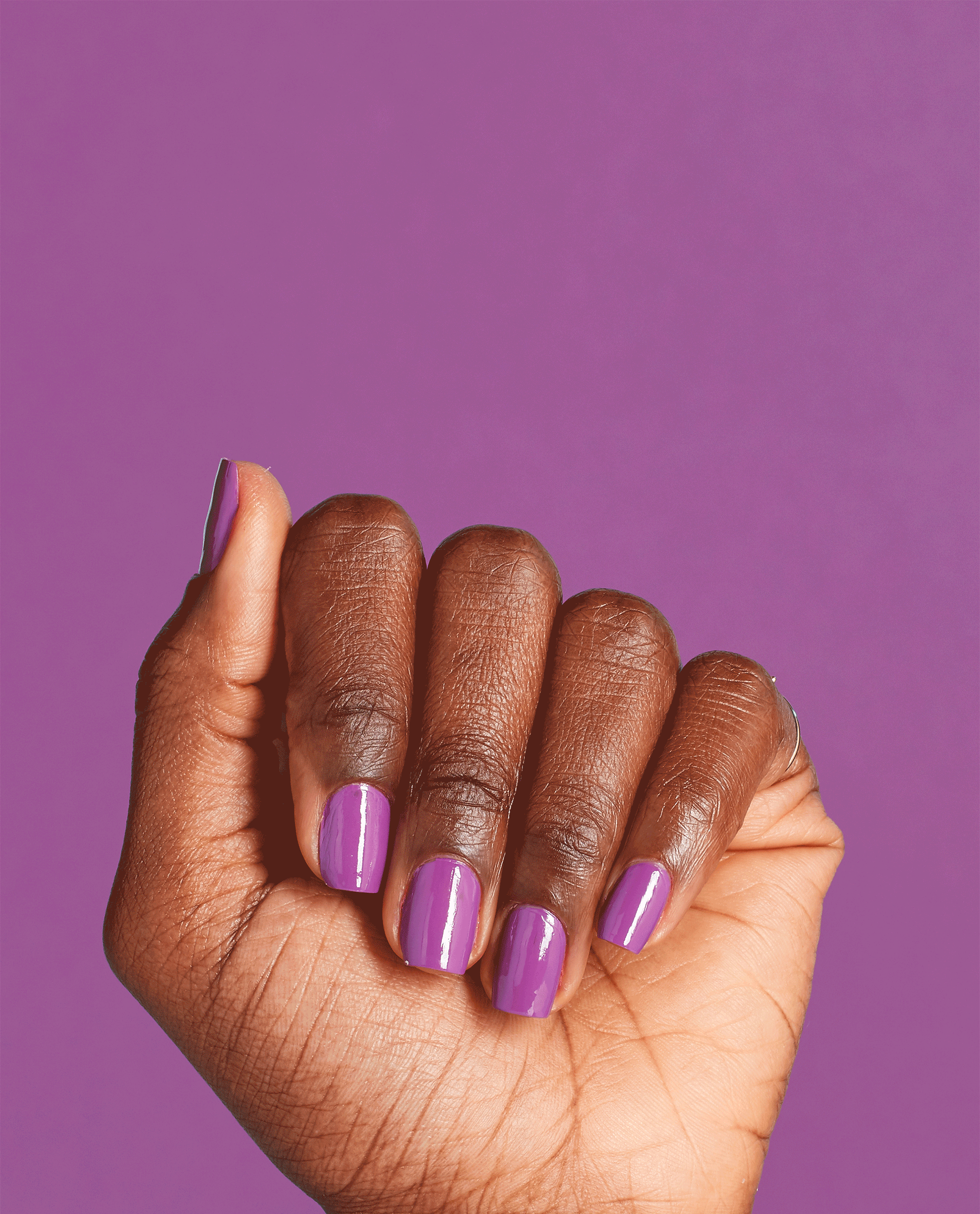 OPI I Manicure For Beads Purple Nail Polish GIF