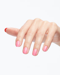 OPI I Quit My Day Job Pink Nail Polish Mani