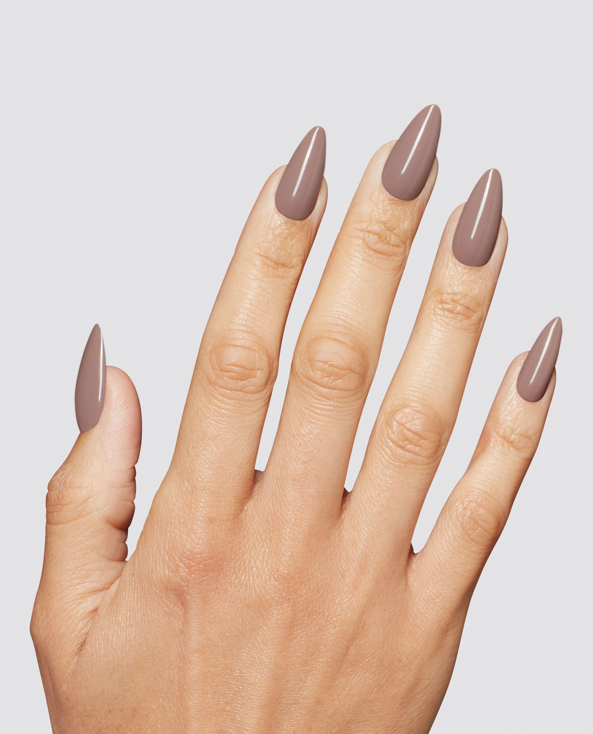 Icelanded a Bottle of OPI Brown Dipping Powder Mani
