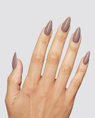 Icelanded a Bottle of OPI Brown Dipping Powder Mani