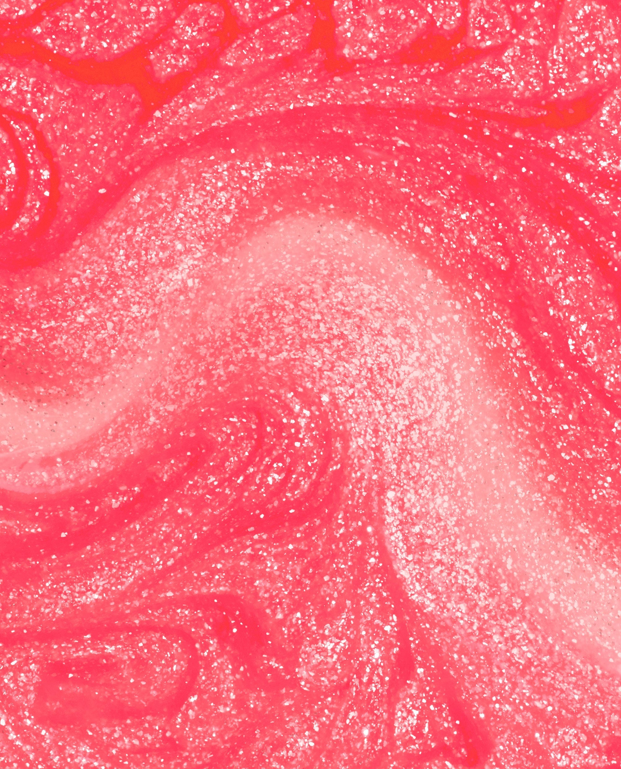 If U Like Pinka Coladas Flamingo Pink Shimmer Nail Polish Swatch
