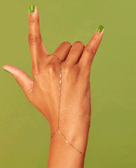 OPI I'm Sooo Swamped! Green Dipping Powder GIF