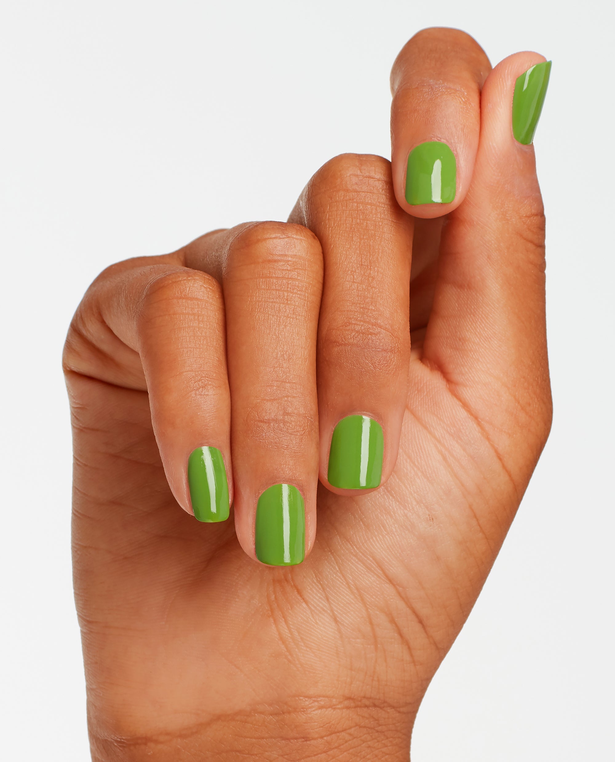 OPI I'm Sooo Swamped! Green Dipping Powder Mani