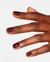 OPI In the Cable Car-pool Lane Purple Dipping Powder Mani
