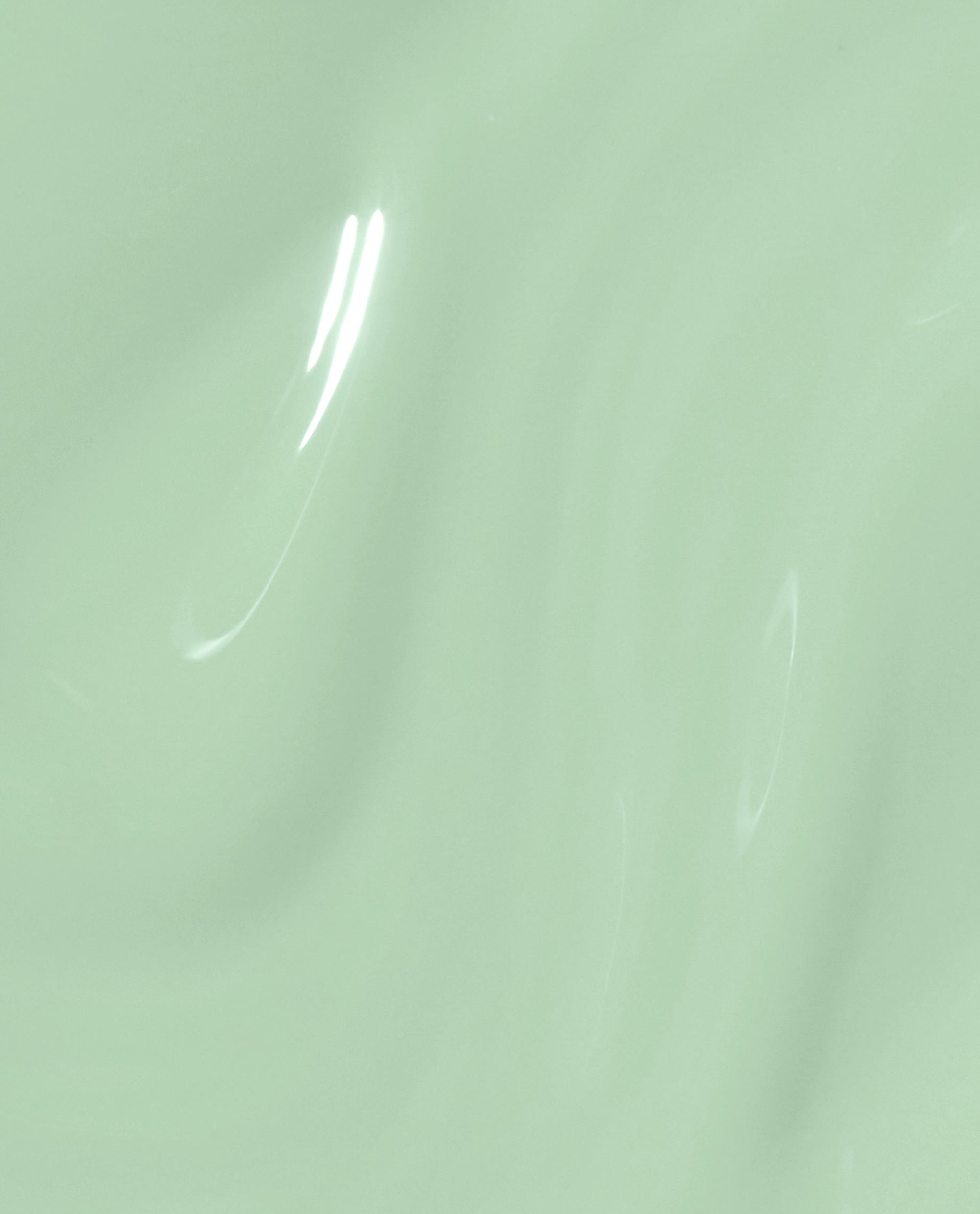 OPI In Mint Condition Infinite Shine swatch showing glossy pastel mint green nail polish pooling in soft waves, a creamy long-wear, gel-like shine finish ideal for spring nail colors; premium OPI green nail polish.