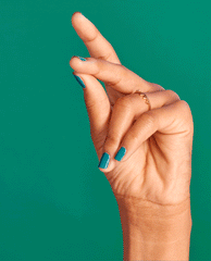 OPI Is That a Spear in Your Pocket? Green Dipping Powder GIF