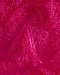 It’s All Greek to Me gel nail polish shows a vivid fuchsia-pink shimmer swatch with pearly metallic sparkle, a bold OPI shade for fall nail colors.