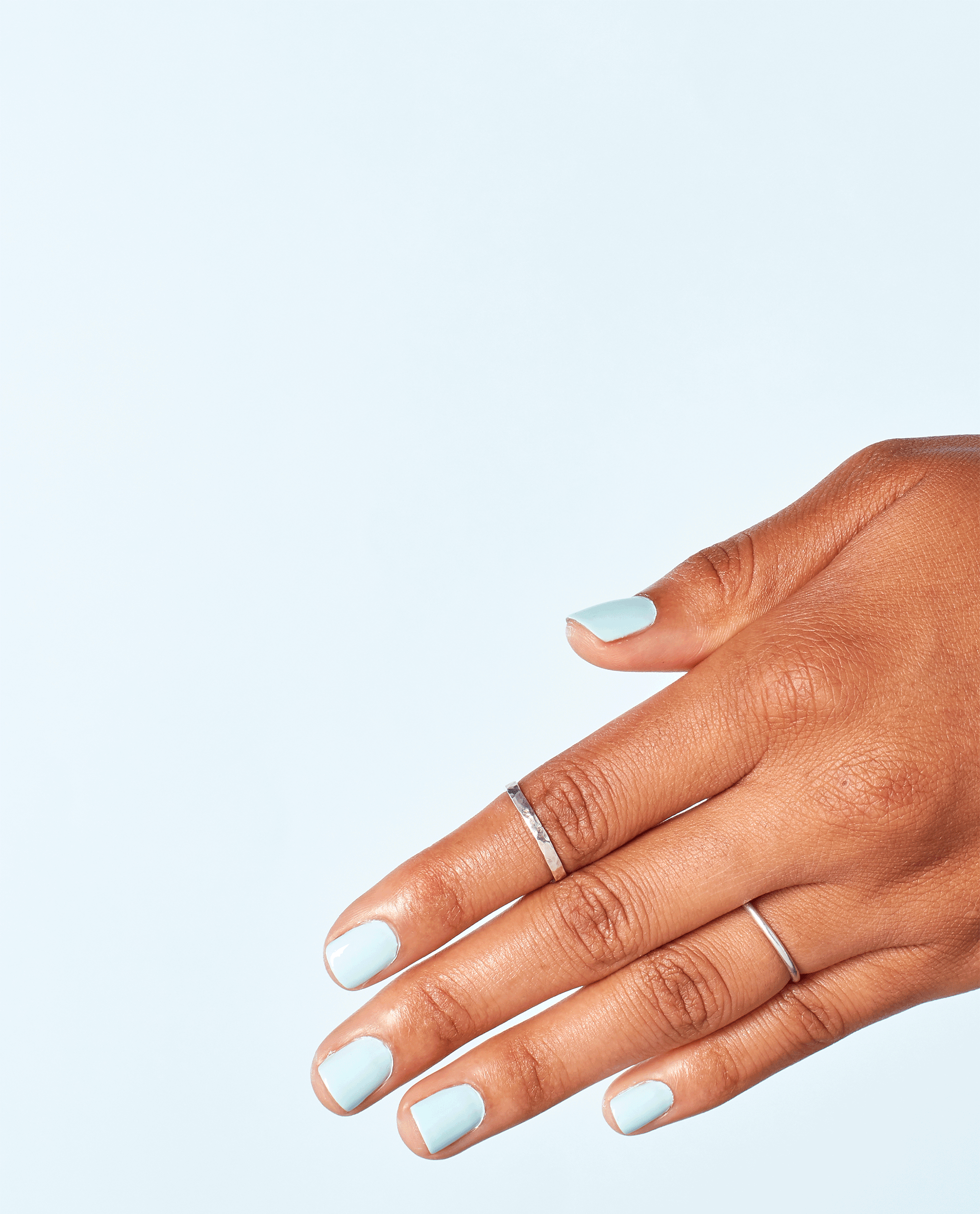 OPI It's A Boy! Blue Dipping Powder GIF