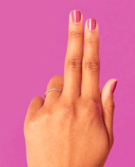 OPI Just Lanai-ing Around Purple Dipping Powder GIF