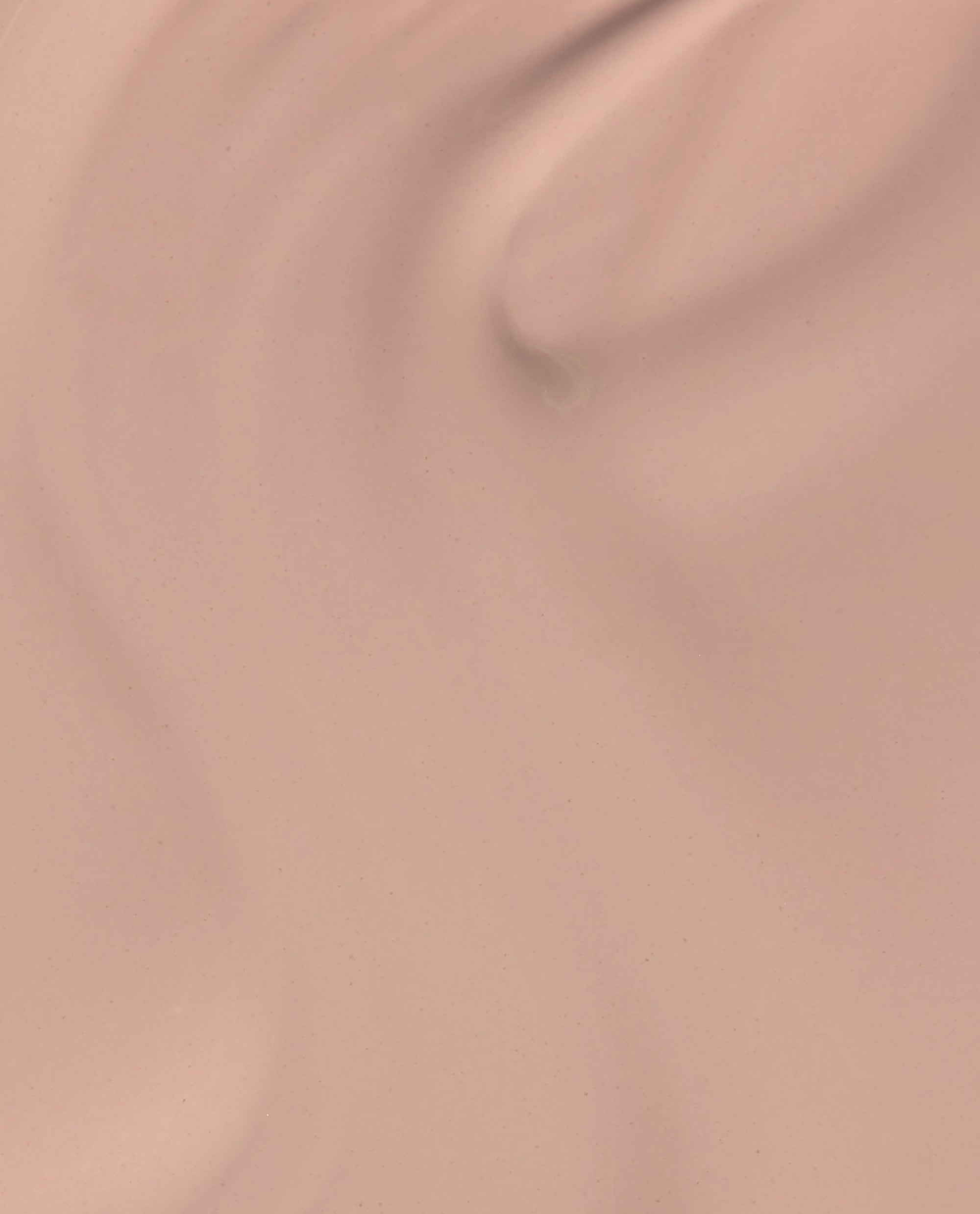 Just Got Leid at-home gel nail polish swatch shows a glossy soft nude pink-beige shade, an OPI fall nail color, spread smoothly across a close-up lacquer surface.
