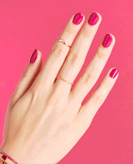 OPI Koala Bear-y Pink Nail Polish GIF