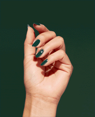 OPI Leaf by Example Green Natural-origin Nail Polish GIF