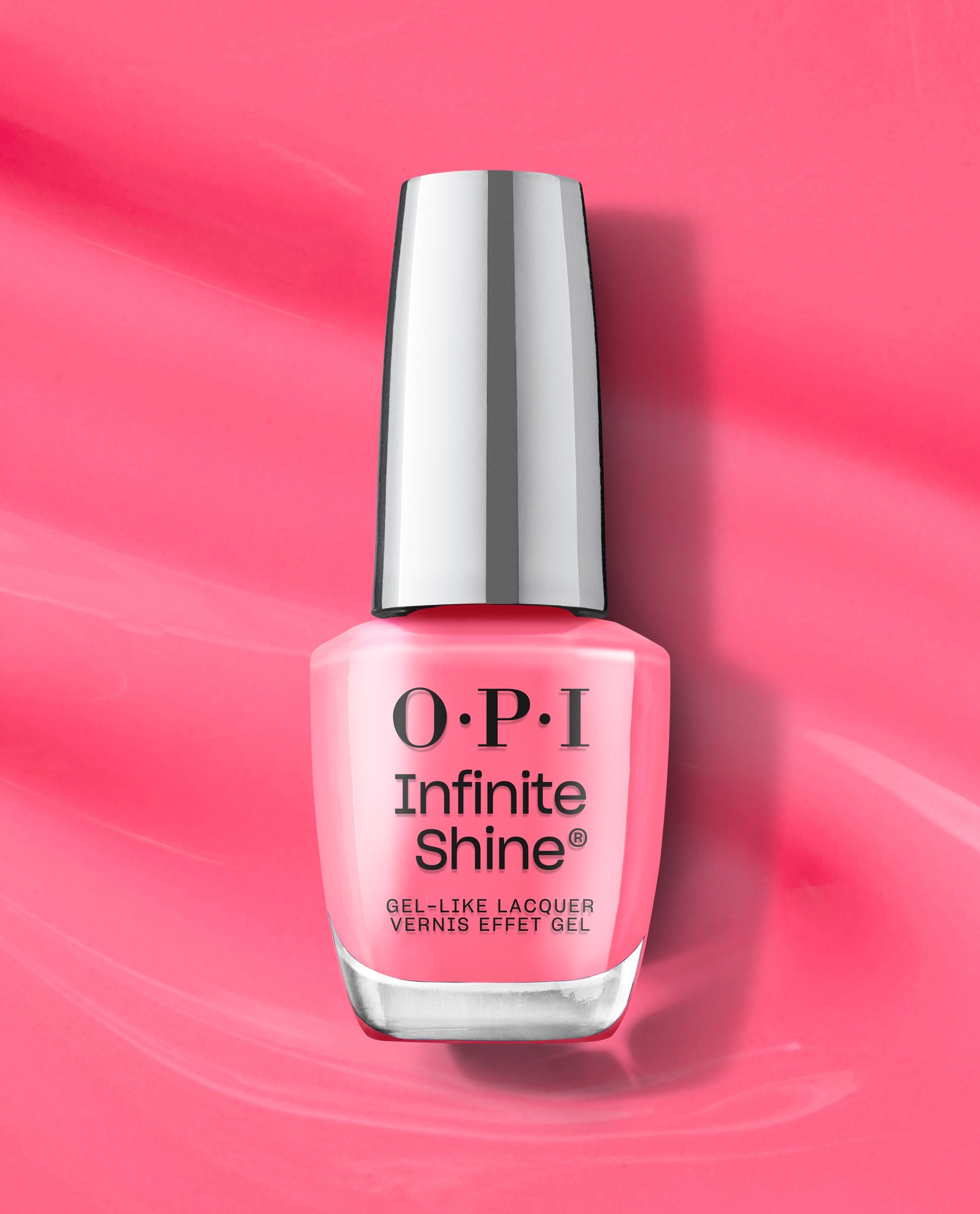 Lei Out in the Sun Bright Coral Pink Long Lasting Nail Polish