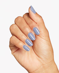 Less is More Blue Purple Long Lasting Nail Polish Mani