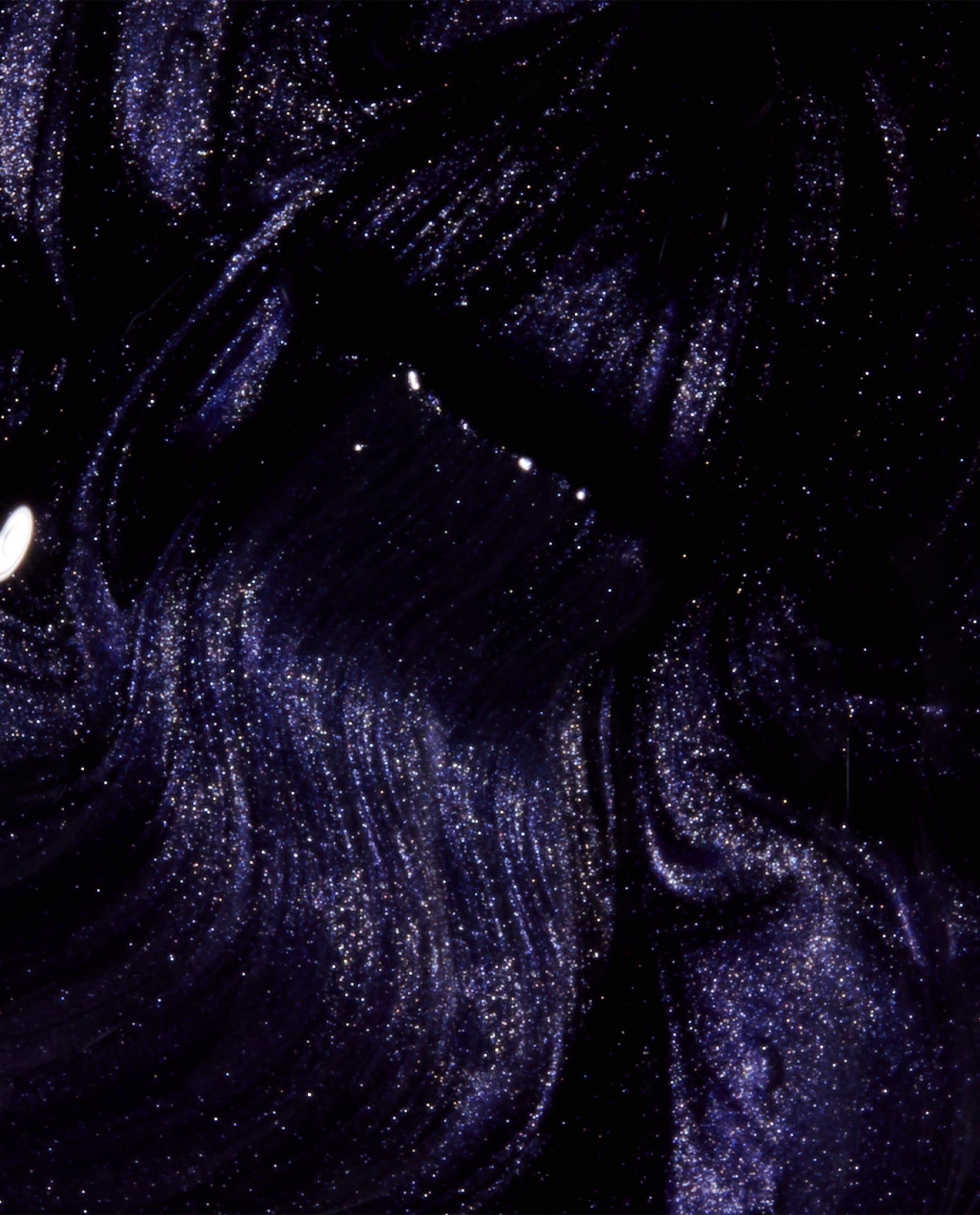 OPI Light My Sapphire Blue Nail Polish Brush Swatch