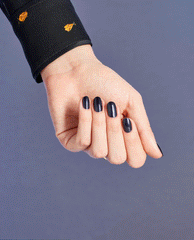 OPI Light My Sapphire Blue Nail Polish GIF