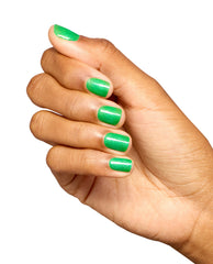 Lime of My Life Green Shimmer Nail Polish Mani